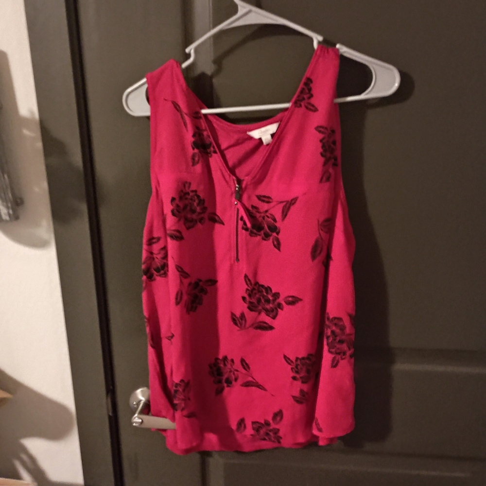 Candie's Pink Floral Top